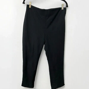 COS Black Cropped Cigarette Stretch Pants Neutral  Contemporary Womens 10